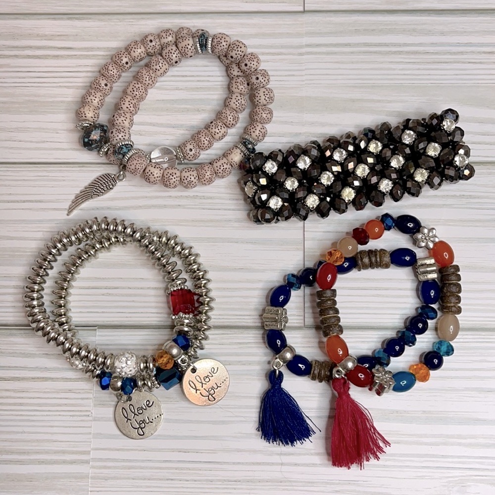 🔥 SALE Stretch Bracelets set of 4